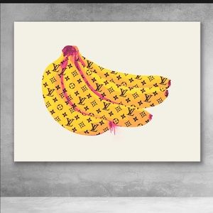 Louis Vuitton Bananas 20 x 16 Pop Canvas Poster